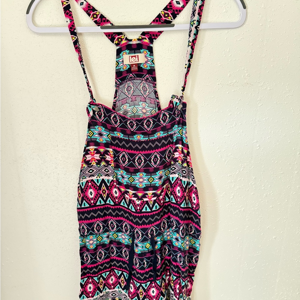 Lei Aztec Print Eomper - Pink & Teal